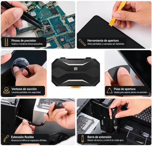 KIT DESTORNILLADORES PRESICION 145 EN 1